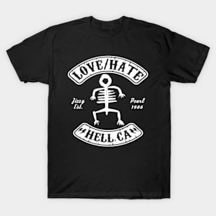 LOVE HATE HELL CA MERCH VTG T-Shirt